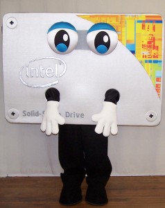 Intel mascot      